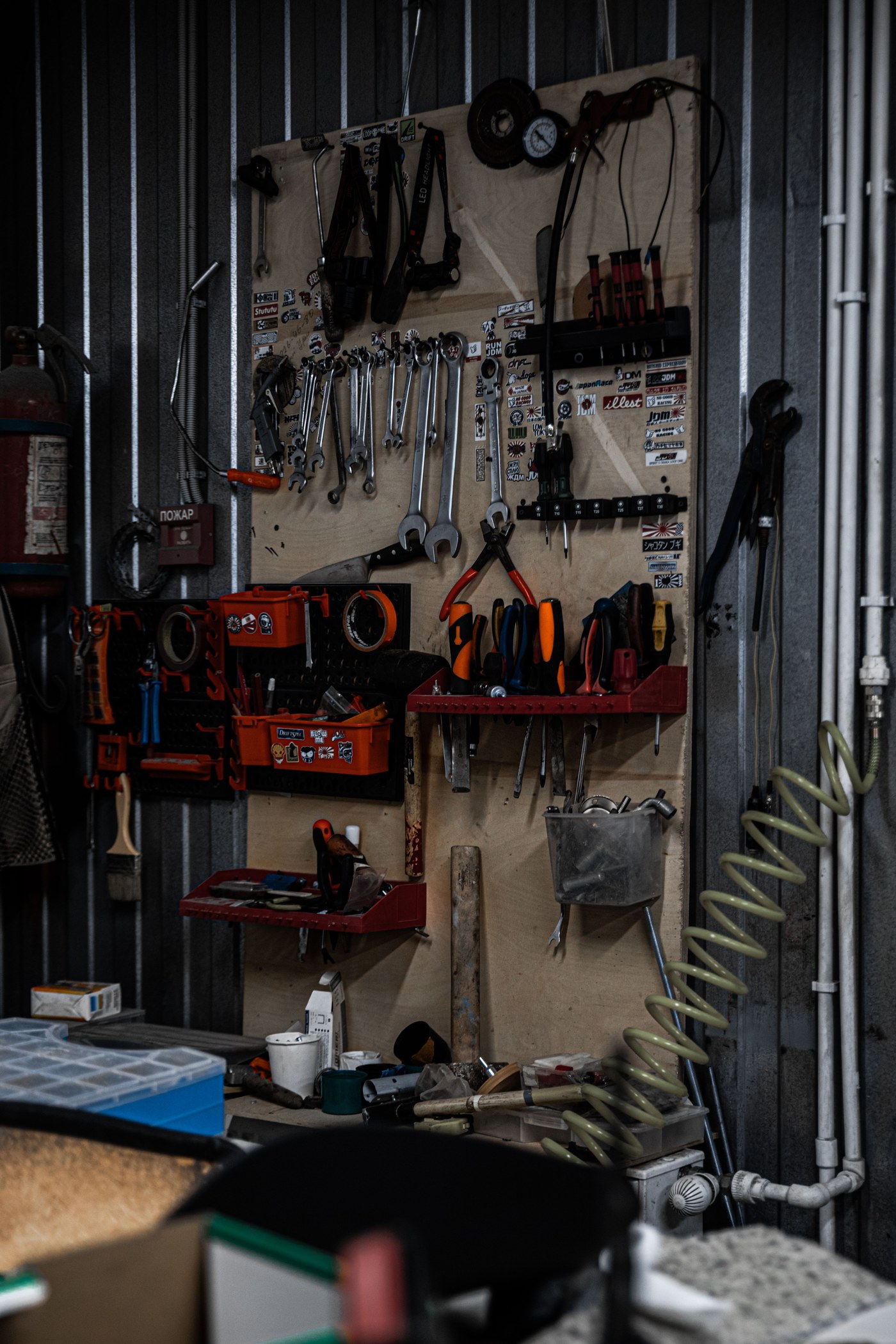 Organized garage